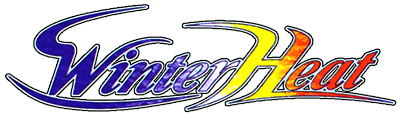 Winter Heat title screen for Sega Saturn